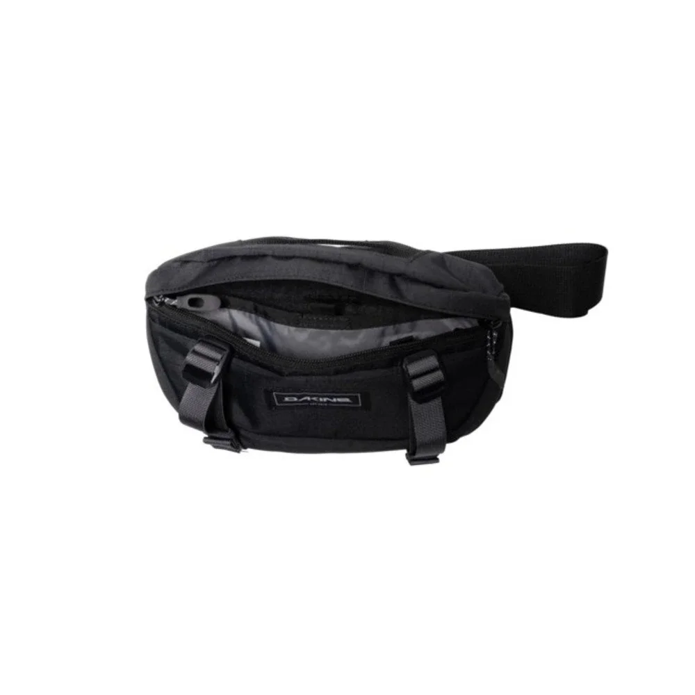 Dakine 1L Hot Laps Hip Pack Black White MTB Cycling Waist Belt Bag
